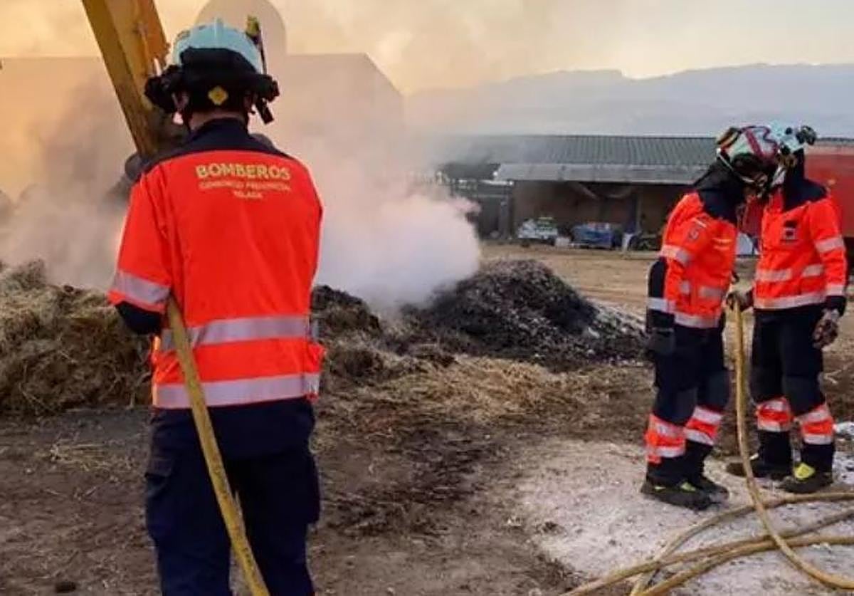 Un primer contingente del Consorcio Provincial de Bomberos está ya